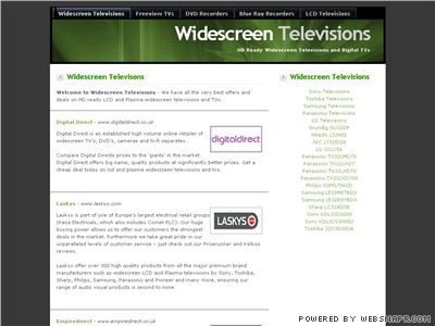 Widescreen Televisions